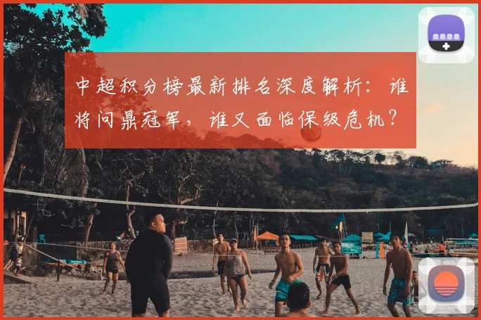中超积分榜最新排名深度解析：谁将问鼎冠军，谁又面临保级危机？